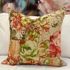 Floral Print Pillow