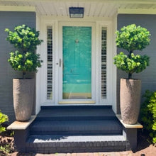 Load image into Gallery viewer, LG Custom Topiary in Concrete Planter
