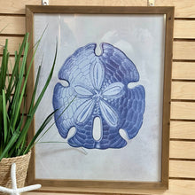 Load image into Gallery viewer, Framed Sand Dollar Art
