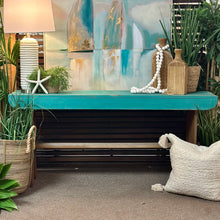 Load image into Gallery viewer, 2 Tone Wood Console
