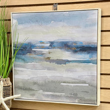 Load image into Gallery viewer, Blue/Green/Silver Abstract III
