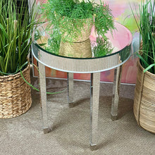 Load image into Gallery viewer, Mirrored Side Table
