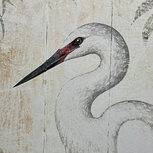 Load image into Gallery viewer, Left Heron &amp; Palm Art
