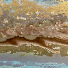 Load image into Gallery viewer, Blue/Gold Canvas Art
