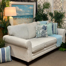 Load image into Gallery viewer, Ivory Rolled Arm Sofa
