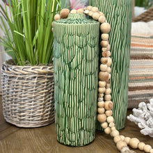 Load image into Gallery viewer, MED Green Textured Vase
