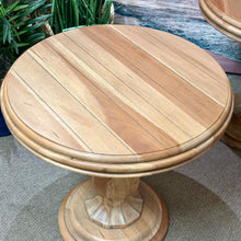 Load image into Gallery viewer, Round Wood Side Table
