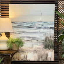 Load image into Gallery viewer, Beach W/Sailboat Canvas II
