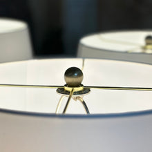 Load image into Gallery viewer, Uttermost Dimpled Blue Lamp
