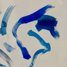 Load image into Gallery viewer, 'Gestures In Blue I' Art
