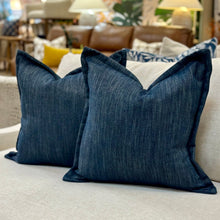 Load image into Gallery viewer, Denim Down Pillow
