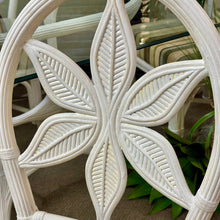 Load image into Gallery viewer, 5PC Glass &amp; Rattan Dining Set
