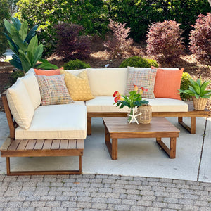 4PC Outdoor Sectional Set