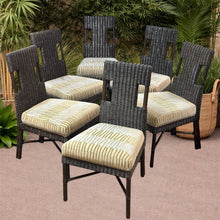 Load image into Gallery viewer, McGuire Wicker/Bamboo Dining Chair

