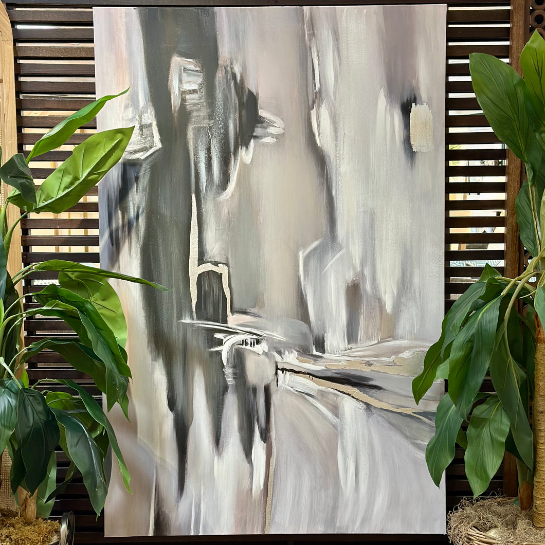 LG Grey/Black Abstract