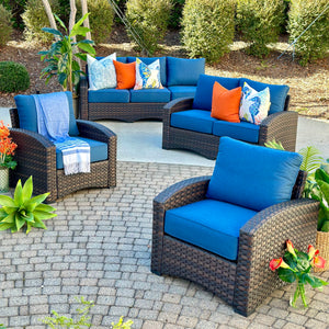 Outdoor Resin Wicker Sofa