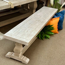 Load image into Gallery viewer, 3PC White Washed Dining Set
