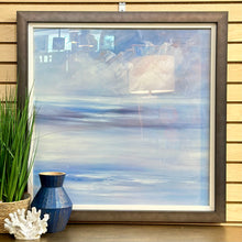 Load image into Gallery viewer, Glass Framed Blue Abstract
