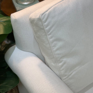 White Loveseat