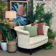 Load image into Gallery viewer, Pier1 Ivory Loveseat
