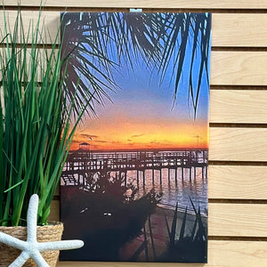 SM Banks Channel Photography On Canvas