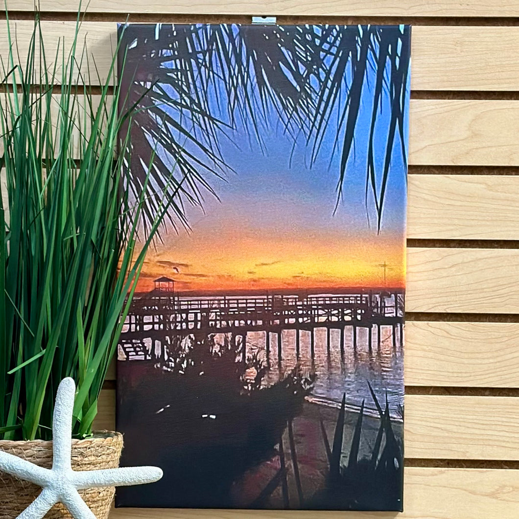 SM Banks Channel Photography On Canvas