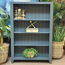 Load image into Gallery viewer, Steel Blue Book Shelf
