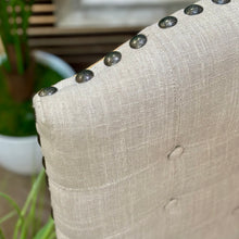 Load image into Gallery viewer, Burlap Back Dining Chair
