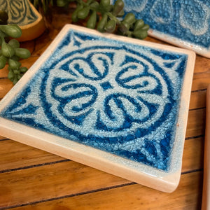 Set/4 Blue Coasters