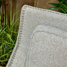 Load image into Gallery viewer, Beige Nailhead Sofa
