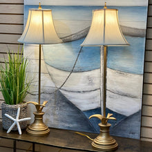 Load image into Gallery viewer, Gold Palm Lamp
