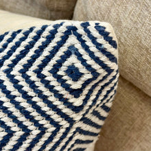 Load image into Gallery viewer, Blue Diamond Down Pillow
