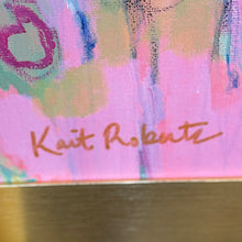 Load image into Gallery viewer, Pink &amp; Gold Abstract
