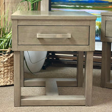 Load image into Gallery viewer, Greige USB End Table
