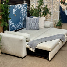 Load image into Gallery viewer, Ivory Tufted Sleeper Trundle
