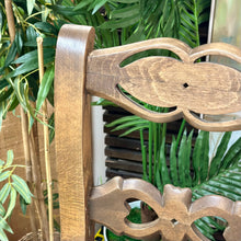 Load image into Gallery viewer, Carved Wood Barstool
