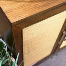 Load image into Gallery viewer, Wood &amp; Cane Sideboard
