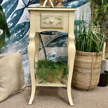 Load image into Gallery viewer, 1DRW Leaf Motif Side Table
