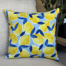 Load image into Gallery viewer, Outdoor Lemon Pillow
