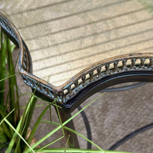 Load image into Gallery viewer, Smokey Glass Mirrored Side Table
