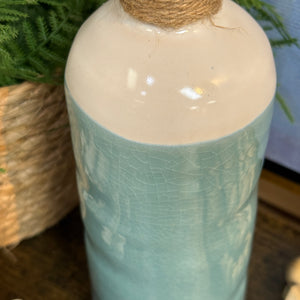 SM Rope Aqua Vase
