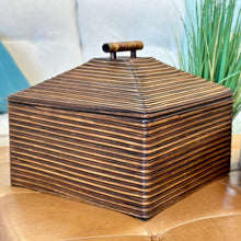 Load image into Gallery viewer, LG Rattan Box
