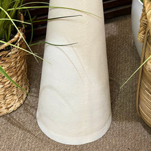 Load image into Gallery viewer, White Tapered Floor Lamp
