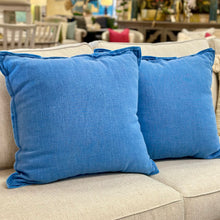 Load image into Gallery viewer, Southern Living Blue Pillow
