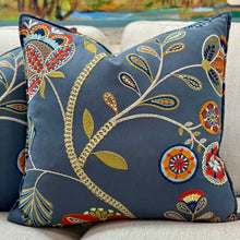 Load image into Gallery viewer, Colorful Paisley Pillow

