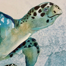 Load image into Gallery viewer, Seaweed Turtle I Canvas
