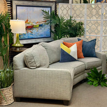 Load image into Gallery viewer, Smith Brothers Curved Sofa
