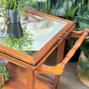 Tray Top Tea Cart