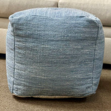Load image into Gallery viewer, PB Chambray Pouf
