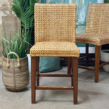 Load image into Gallery viewer, Set/2 Seagrass Counter Stools
